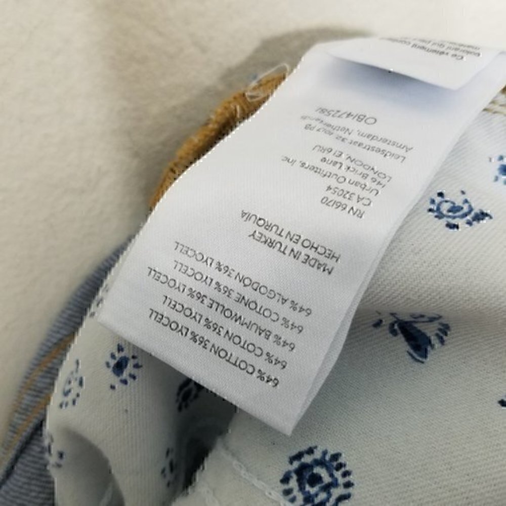 NWT Pilcro Anthropologie High-Rise Getaway Elastic Waist Jeans Size S - Picture 9 of 9